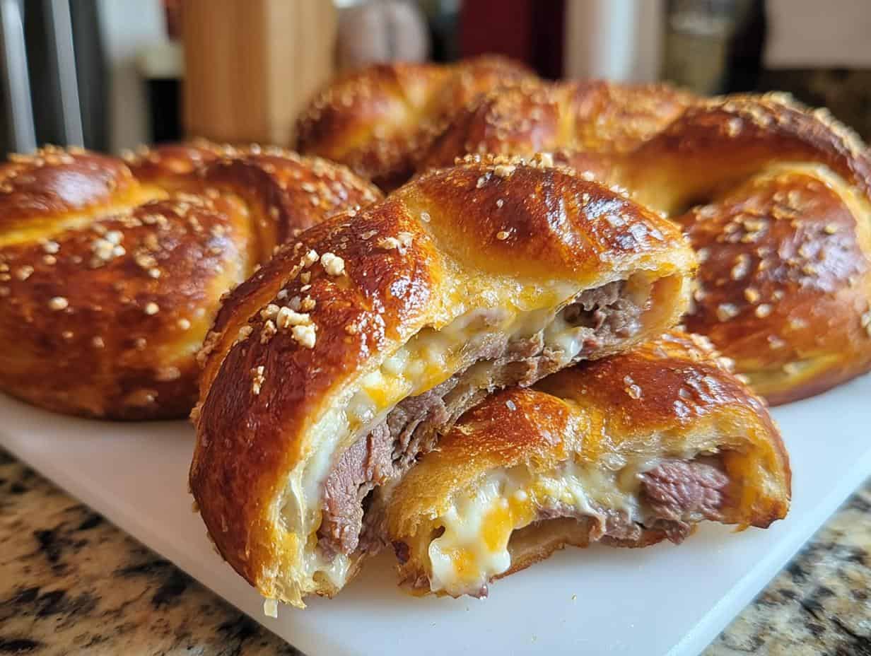 Steak Cheese Pretzels Comfort: 1 Amazing Bite - Steak Cheese Pretzels Comfort - additional detail