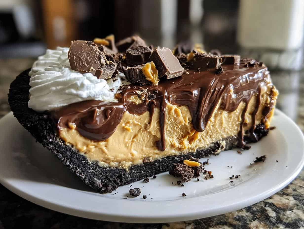 Unbelievable Peanut Butter Pie: 1 Amazing Dessert - Unbelievable Peanut Butter Pie - additional detail