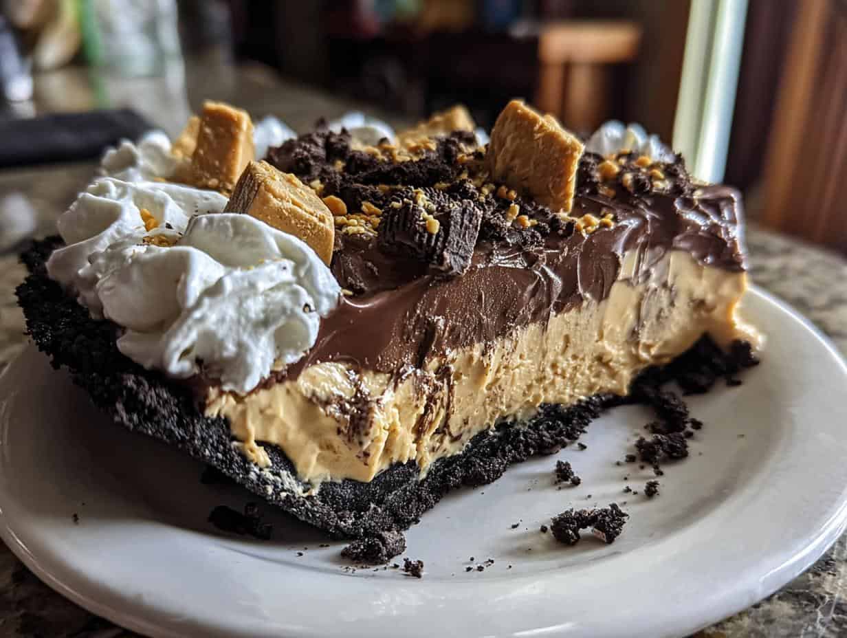 Unbelievable Peanut Butter Pie: 1 Amazing Dessert - Unbelievable Peanut Butter Pie - additional detail