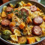 Autumn Sausage Pasta Squash
