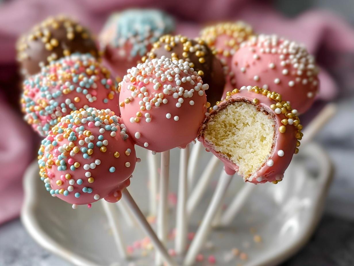 Delicious Birthday Cake Pops: 20-Minute Magic 4 Delicious Birthday Cake Pops: 20-Minute Magic - Birthday Cake Pops Deliciously - additional detail
