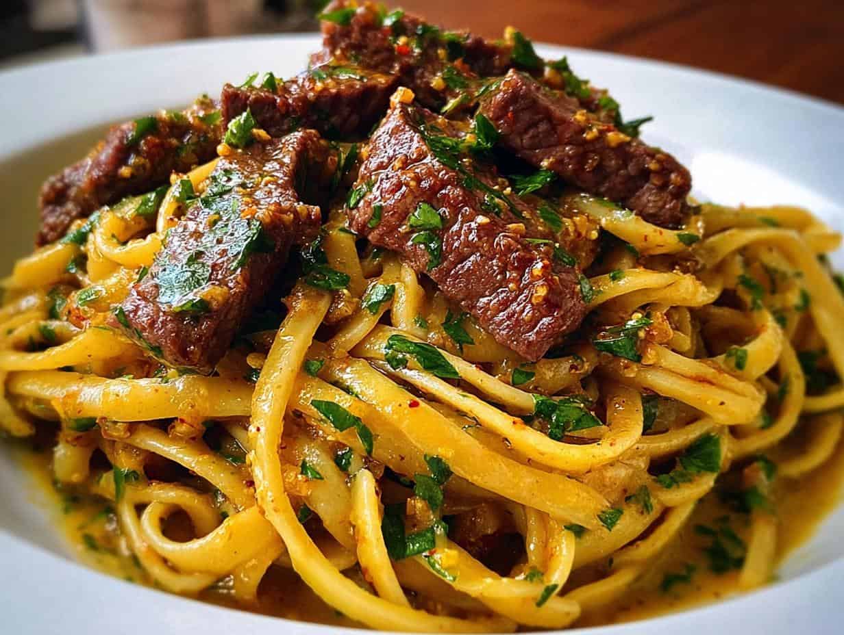 Cajun Garlic Butter Linguine