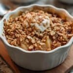 Caramel Apple Crisp