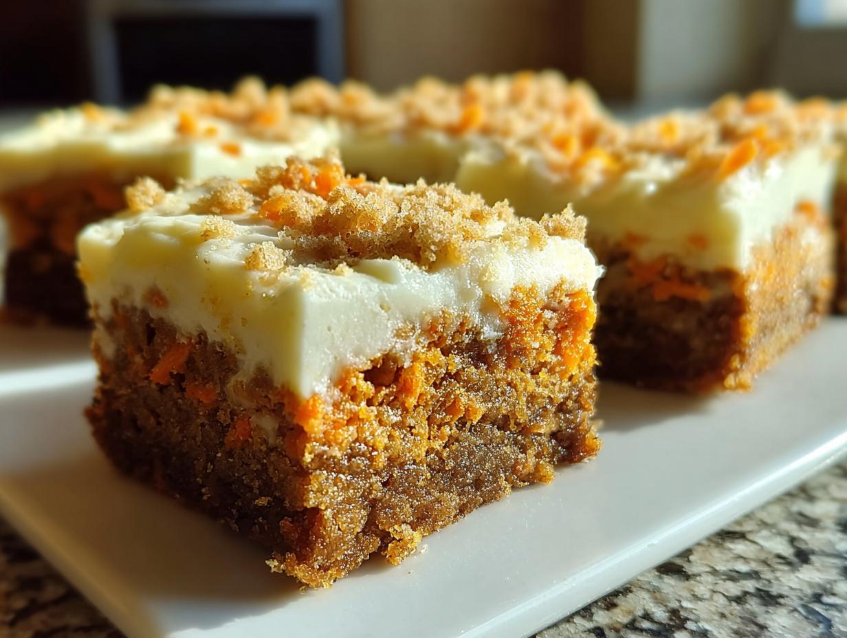 Amazing 1-Bowl Carrot Cake Cream Cheese Bars 4 Amazing 1-Bowl Carrot Cake Cream Cheese Bars - Carrot Cake Cream Cheese - main visual representation