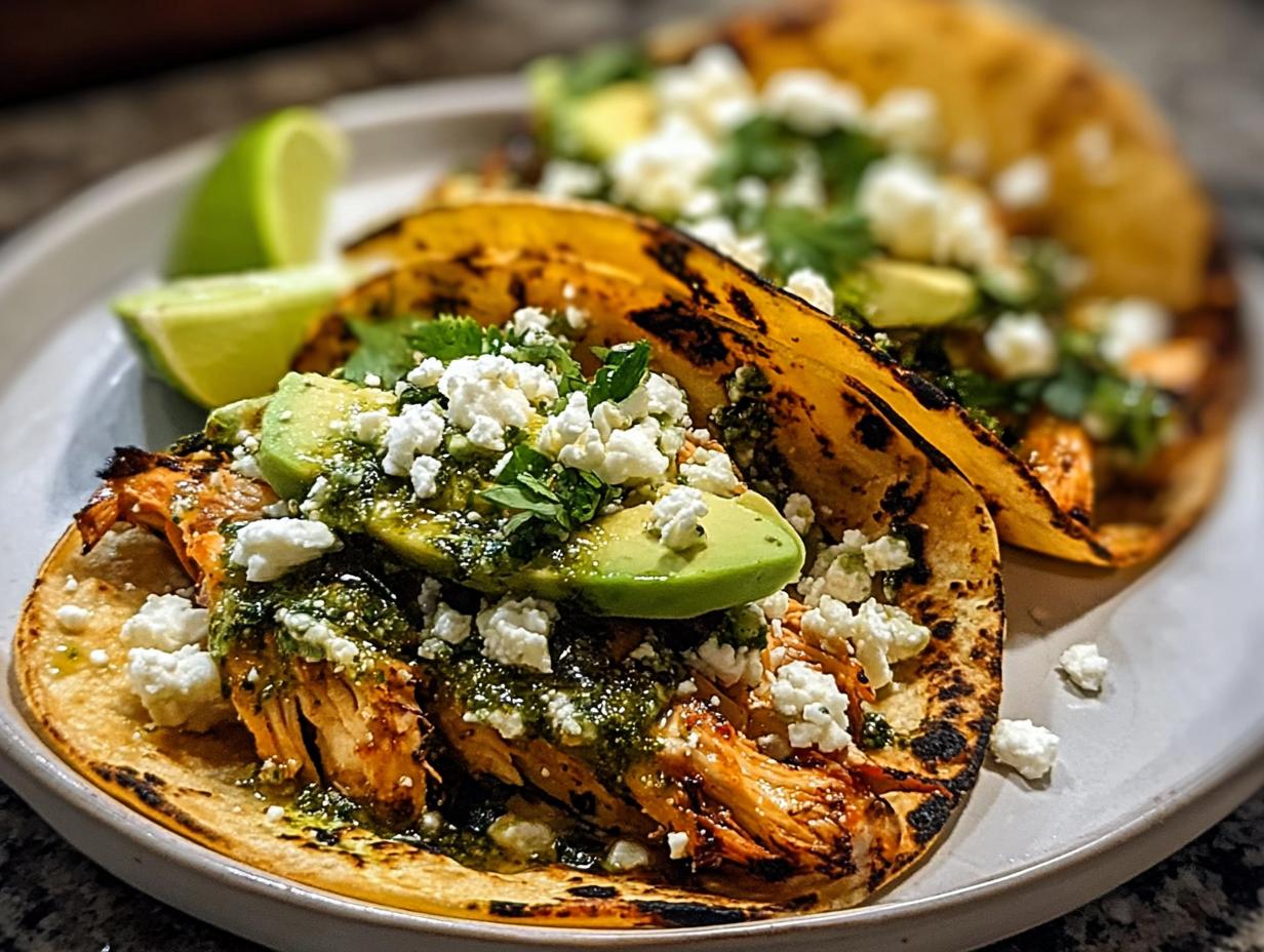 Perfect Chimichurri Chicken Tacos Feta 4 Chimichurri Chicken Tacos Feta - Grilled chicken being prepared