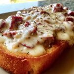 Creamed Chipped Beef Toast
