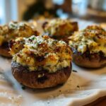 Creamy Garlic Crab Stuffed