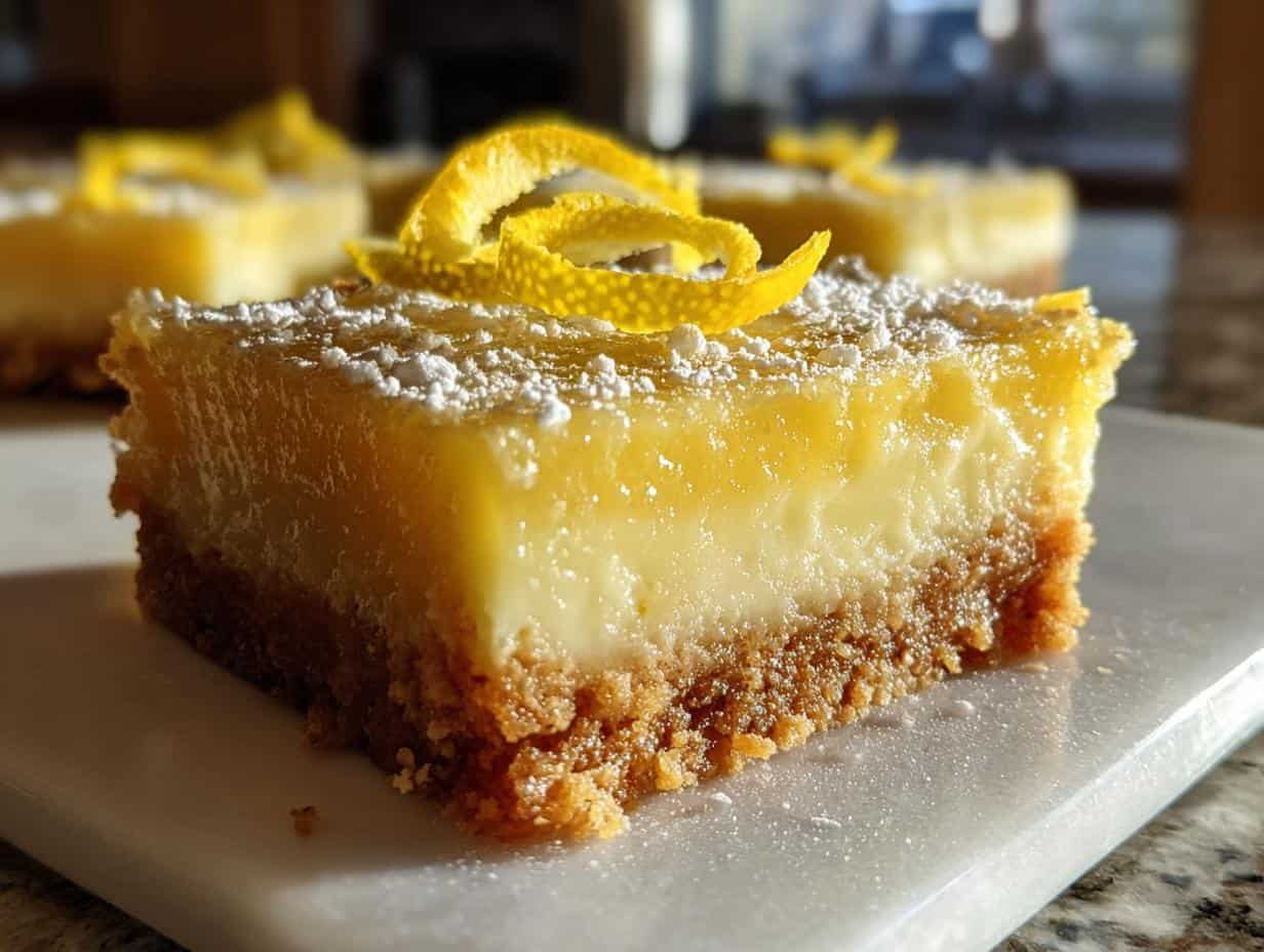 Creamy Lemon Squares Dessert