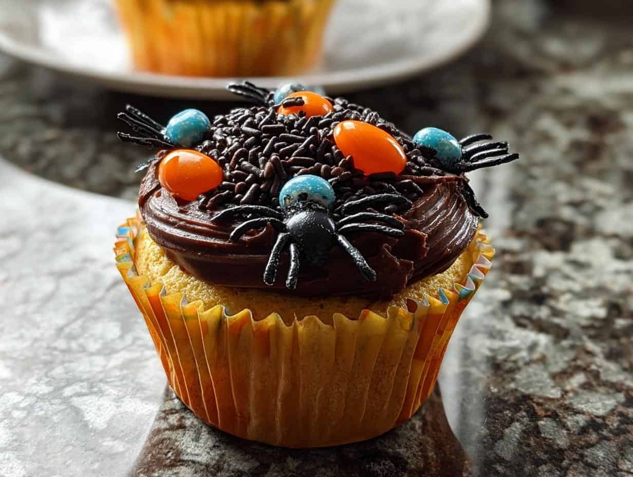 Creepy Crawly Cupcakes: 1 Amazing Recipe 7 Creepy Crawly Cupcakes: 1 Amazing Recipe - Creepy Crawly Cupcakes - main visual representation