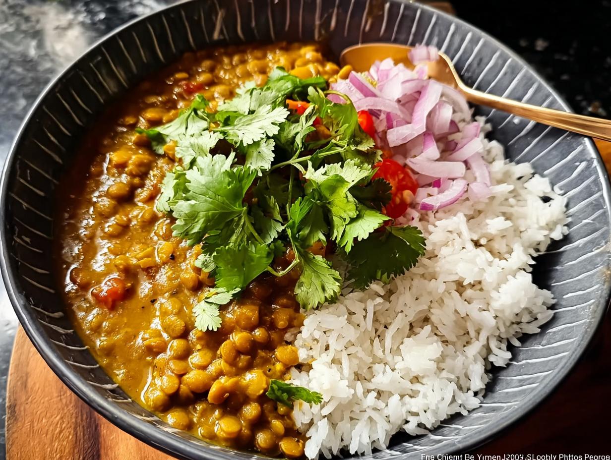 Warm Crockpot Lentil Curry: 5 Amazing Flavors 4 Warm Crockpot Lentil Curry: 5 Amazing Flavors - Crockpot Lentil Curry - additional detail