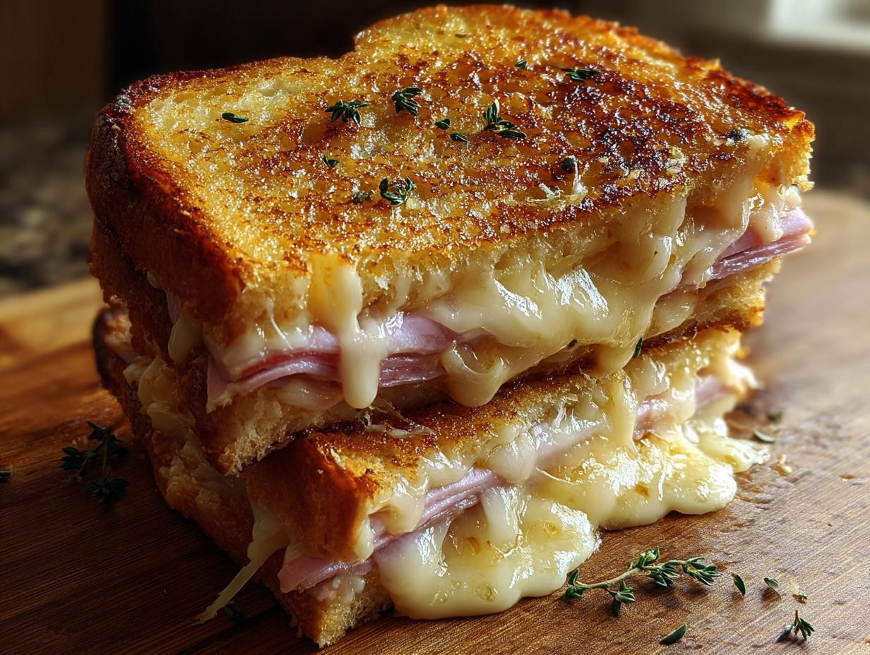 Croque Monsieur: 1 Ultimate French Sandwich 4 Croque Monsieur: 1 Ultimate French Sandwich - Croque Monsieur French Sandwich - additional detail