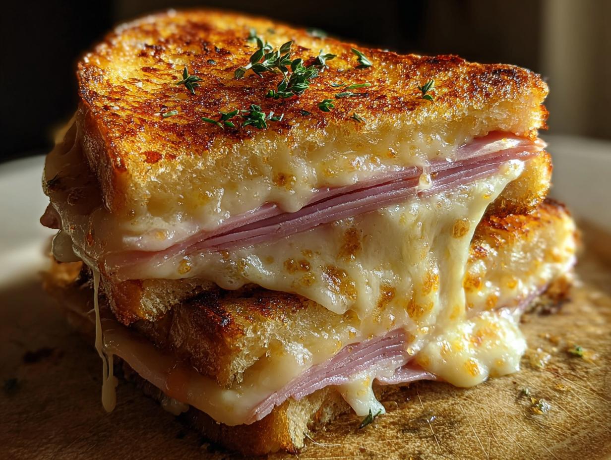 Croque Monsieur: 1 Ultimate French Sandwich 5 Croque Monsieur: 1 Ultimate French Sandwich - Croque Monsieur French Sandwich - additional detail