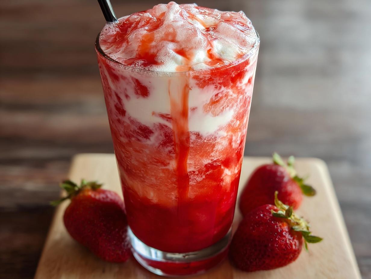 Dirty Strawberry Soda Refreshing Delight 5 Dirty Strawberry Soda Refreshing Delight - Dirty Strawberry Soda Refreshing - additional detail