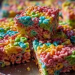 Fruity Pebbles Treats Desert