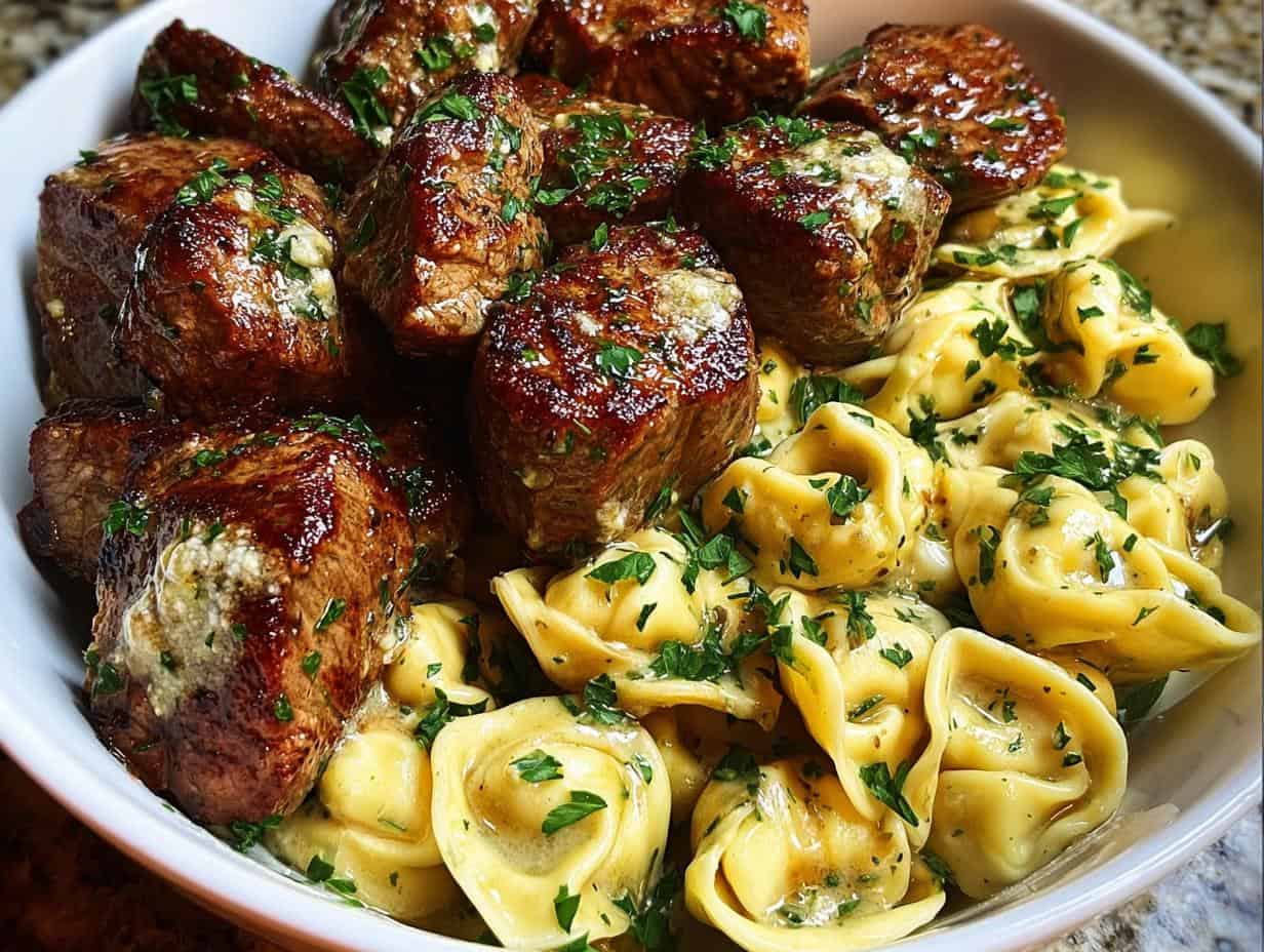 Garlic Butter Steak Bites
