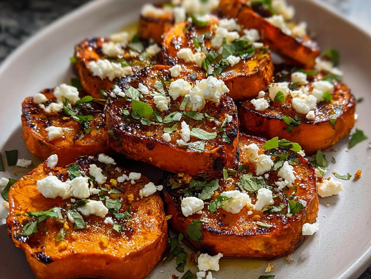 Honey Feta Sweet Potato
