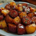 Honey Garlic Sausage Potatoes