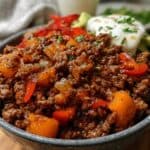 Hot Honey Ground Beef