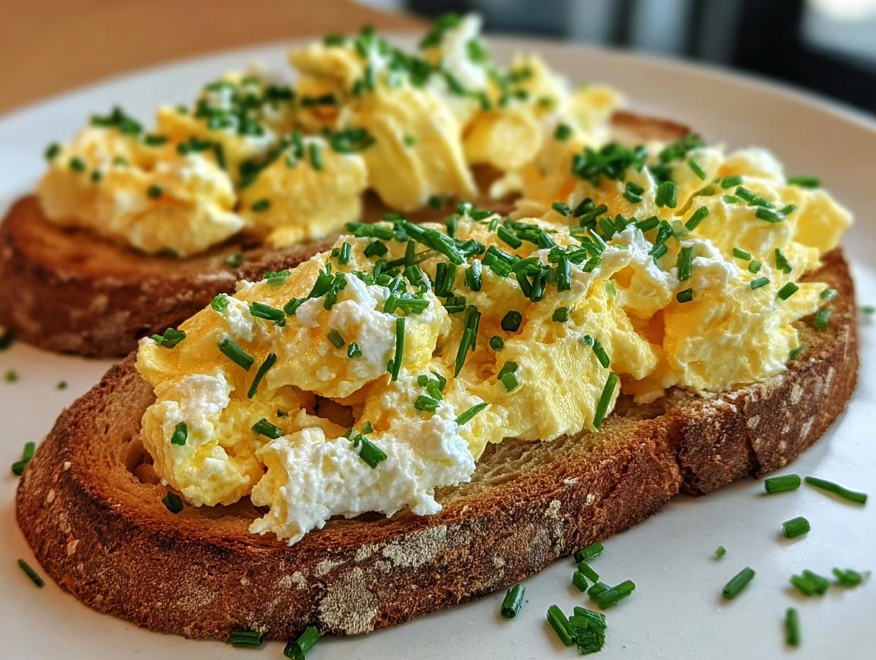 Egg Ricotta Toast: 4 Delicious Ways 4 Egg Ricotta Toast: 4 Delicious Ways - Ingredient Egg Ricotta Toast - close-up of ingredients