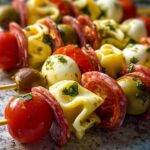 Italian Antipasto Skewers Marinated