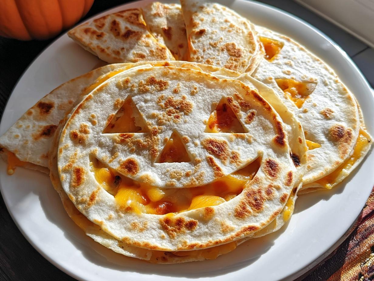 Spooky Jack Lantern Quesadillas: 1 Magical Recipe 4 Spooky Jack Lantern Quesadillas: 1 Magical Recipe - Jack Lantern Quesadillas Spooky - main visual representation