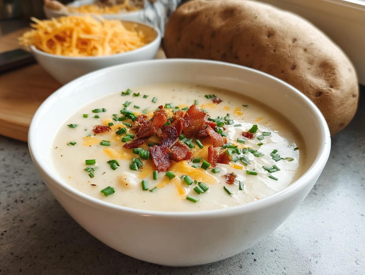 Loaded Baked Potato Soup: Unforgettable 30-Min Comfort - Loaded Baked Potato Soup - additional detail