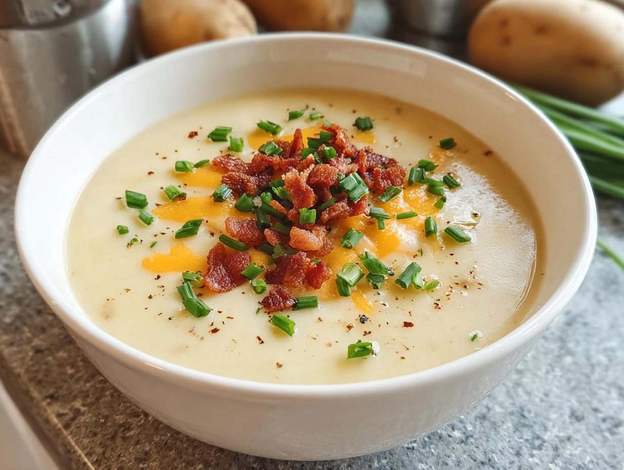 Loaded Baked Potato Soup: Unforgettable 30-Min Comfort - Loaded Baked Potato Soup - additional detail