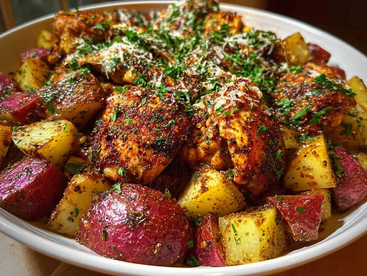 Oven Roasted Cajun Chicken: Amazing 1-Pan Dinner 5 Oven Roasted Cajun Chicken: Amazing 1-Pan Dinner - Oven Roasted Cajun Chicken - additional detail