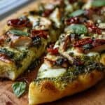 Pesto Chicken Flatbread