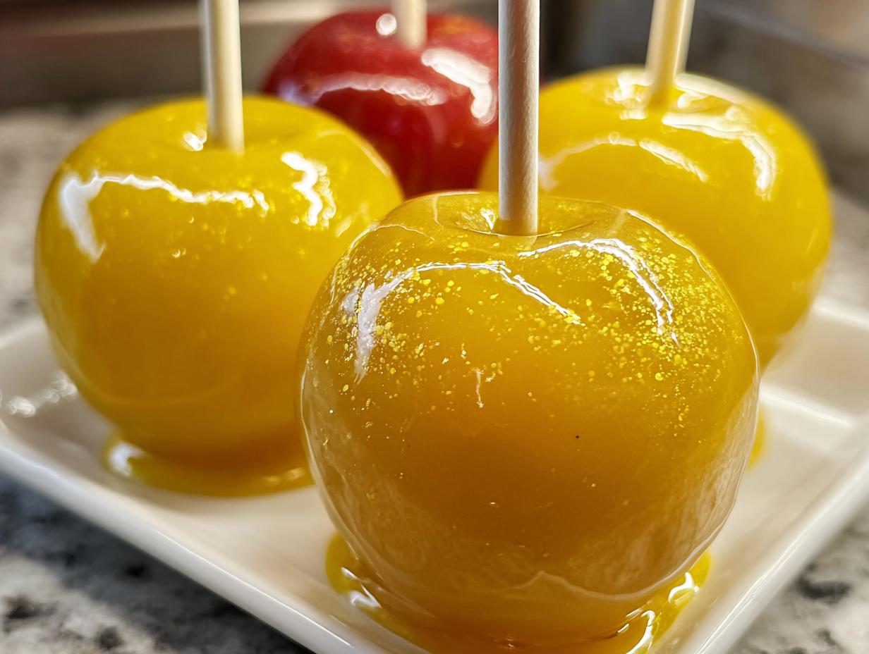 Pineapple Lemonade Candy Apples Perfected 6 Ways - Pineapple Lemonade Candy Apples - additional detail