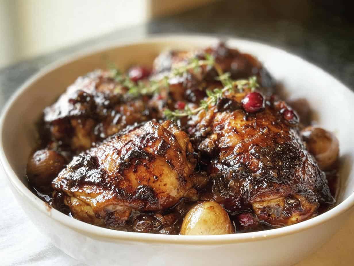 Amazing Slow Cooker Balsamic Chicken - Slow Cooker Balsamic Chicken - additional detail