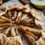 Spiced Pear Galette