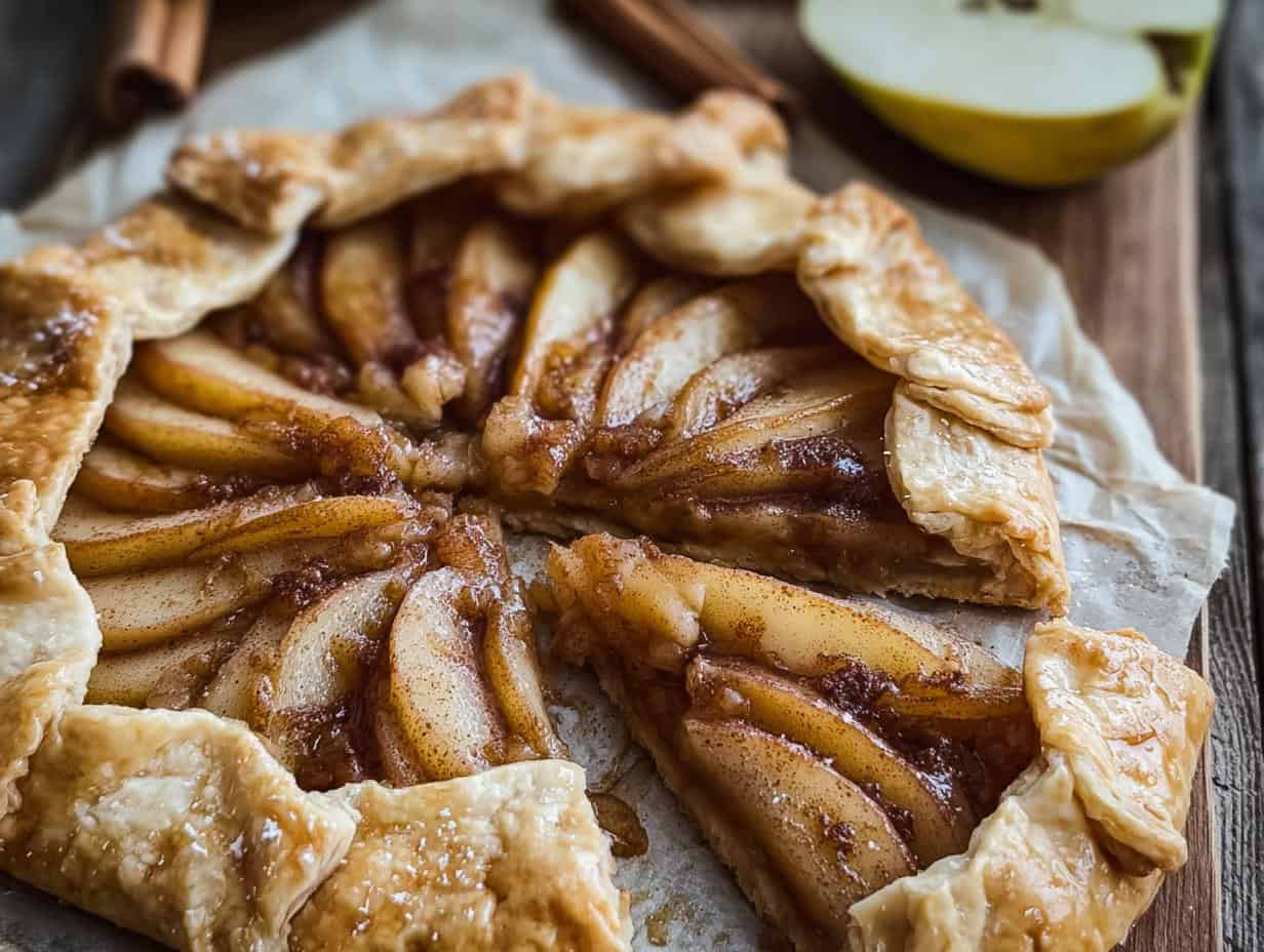 Spiced Pear Galette
