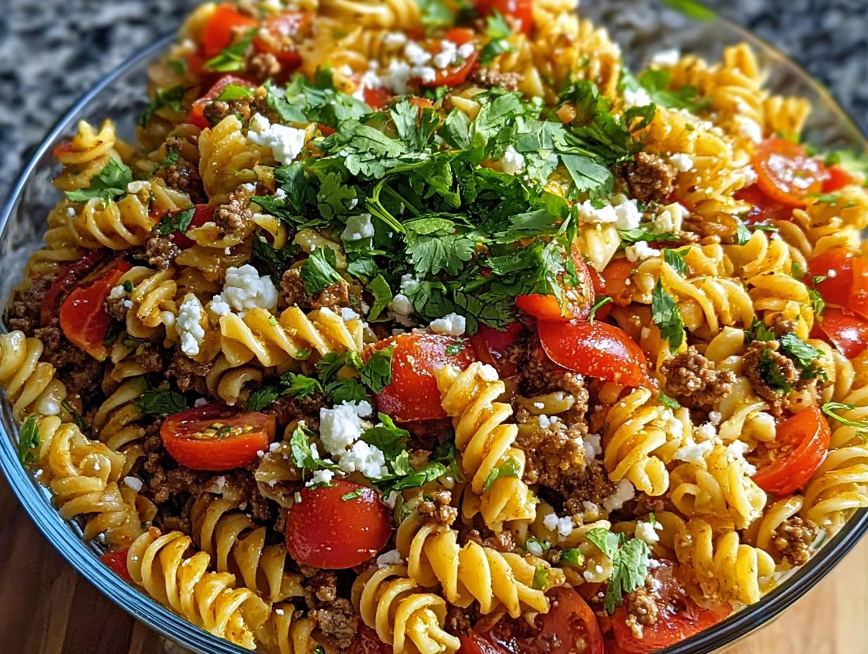 Taco Pasta Salad