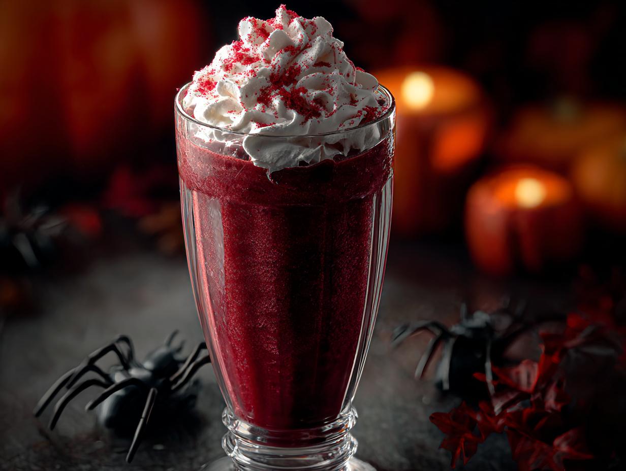 Vampire Bite Red Wine: Wicked 1-Minute Milkshake - Vampire Bite Red Wine - additional detail