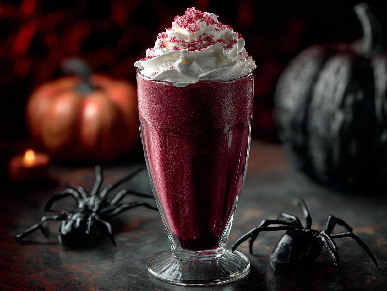Vampire Bite Red Wine: Wicked 1-Minute Milkshake - Vampire Bite Red Wine - additional detail