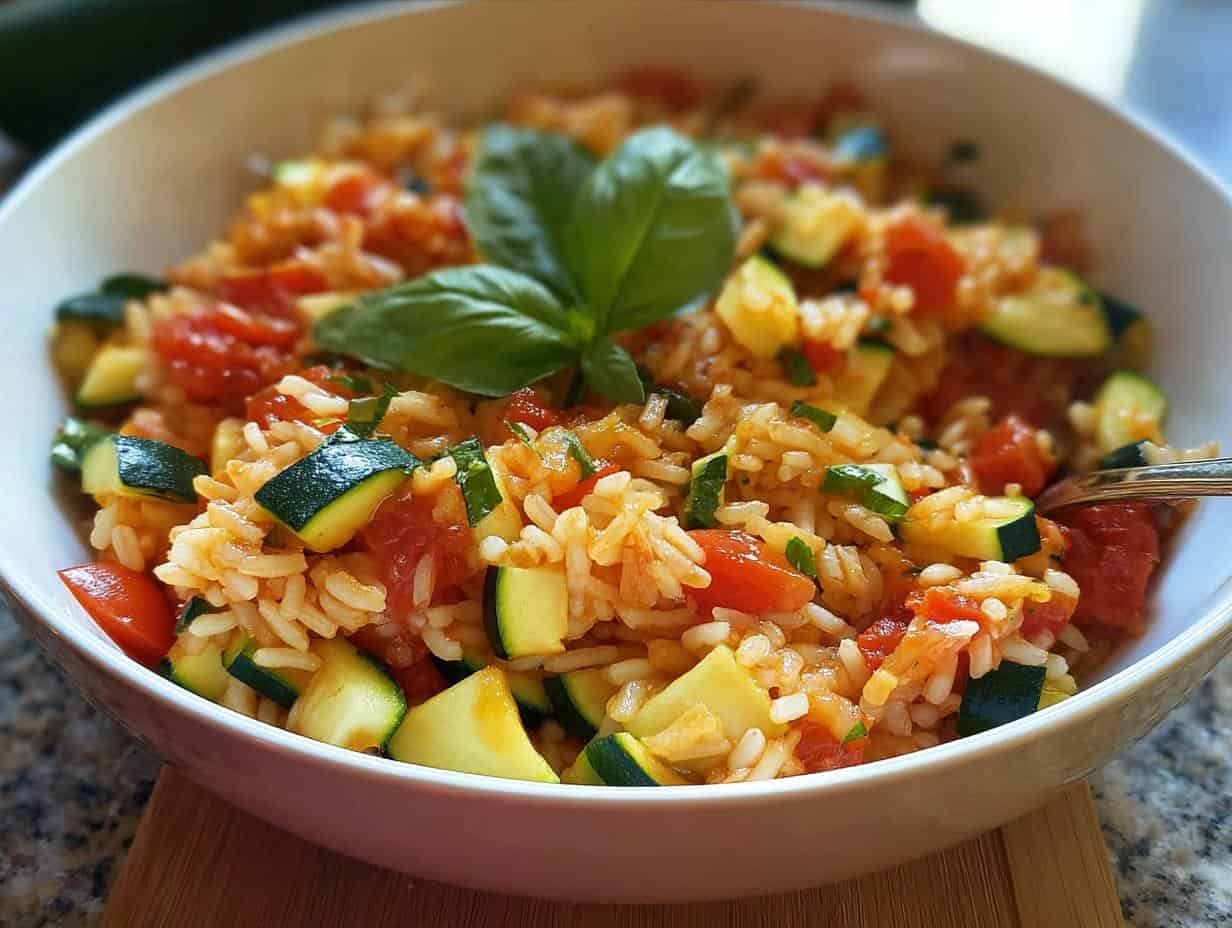 Zucchini Tomato Rice One: Amazing Easy Dinner 5 Zucchini Tomato Rice One: Amazing Easy Dinner - Zucchini Tomato Rice One - additional detail