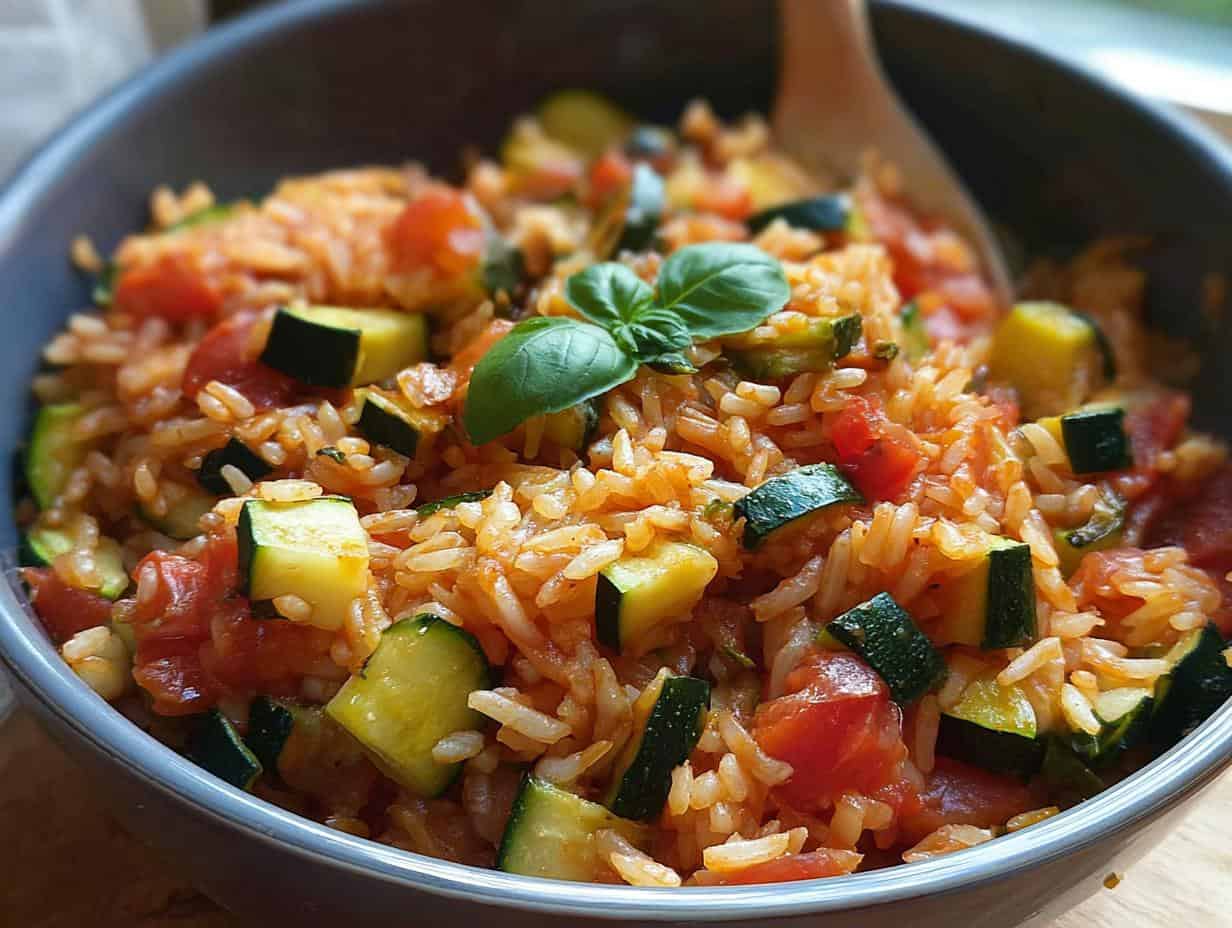 Tomate Rice Zucchini Tomato Rice One: Amazing Easy Dinner - Recipes Optimal