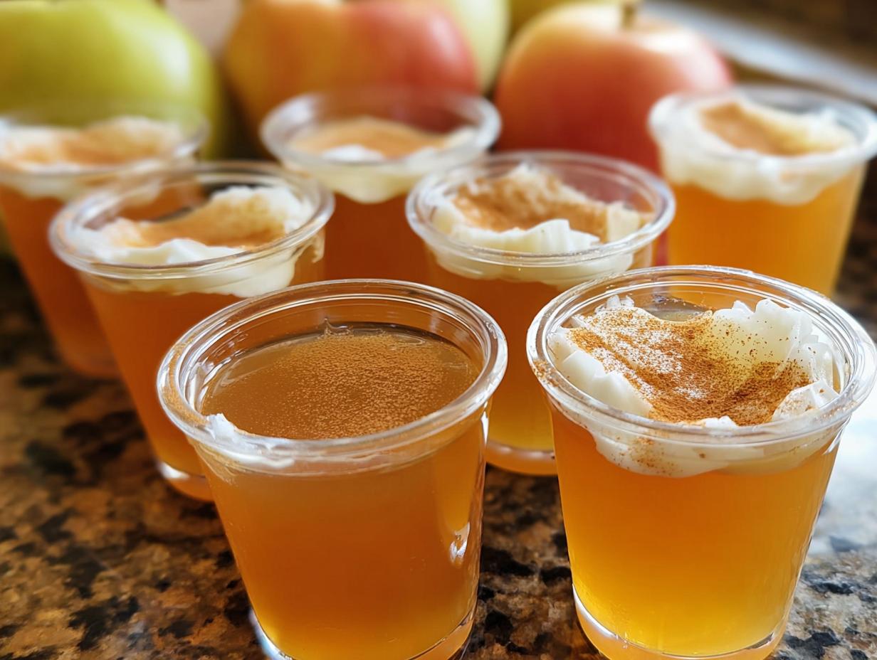 Apple Pie Jello Shots: Delicious 1-Hour Recipe 5 Apple Pie Jello Shots: Delicious 1-Hour Recipe - Apple Pie Jello Shots - additional detail