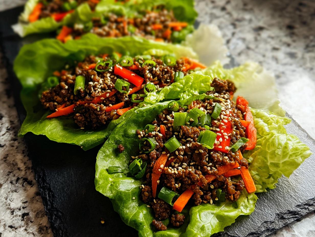 Asian Style Ground Beef