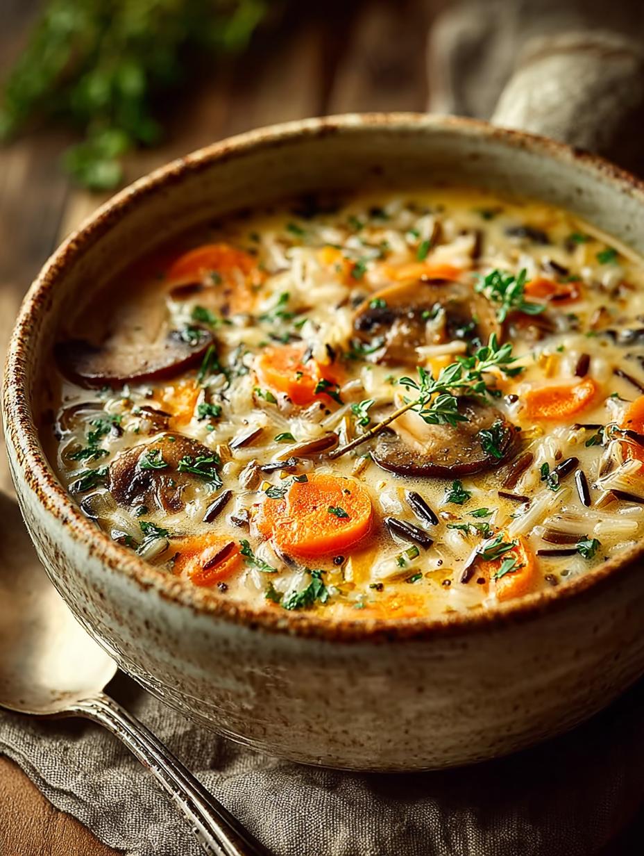 Autumn Wild Rice Soup