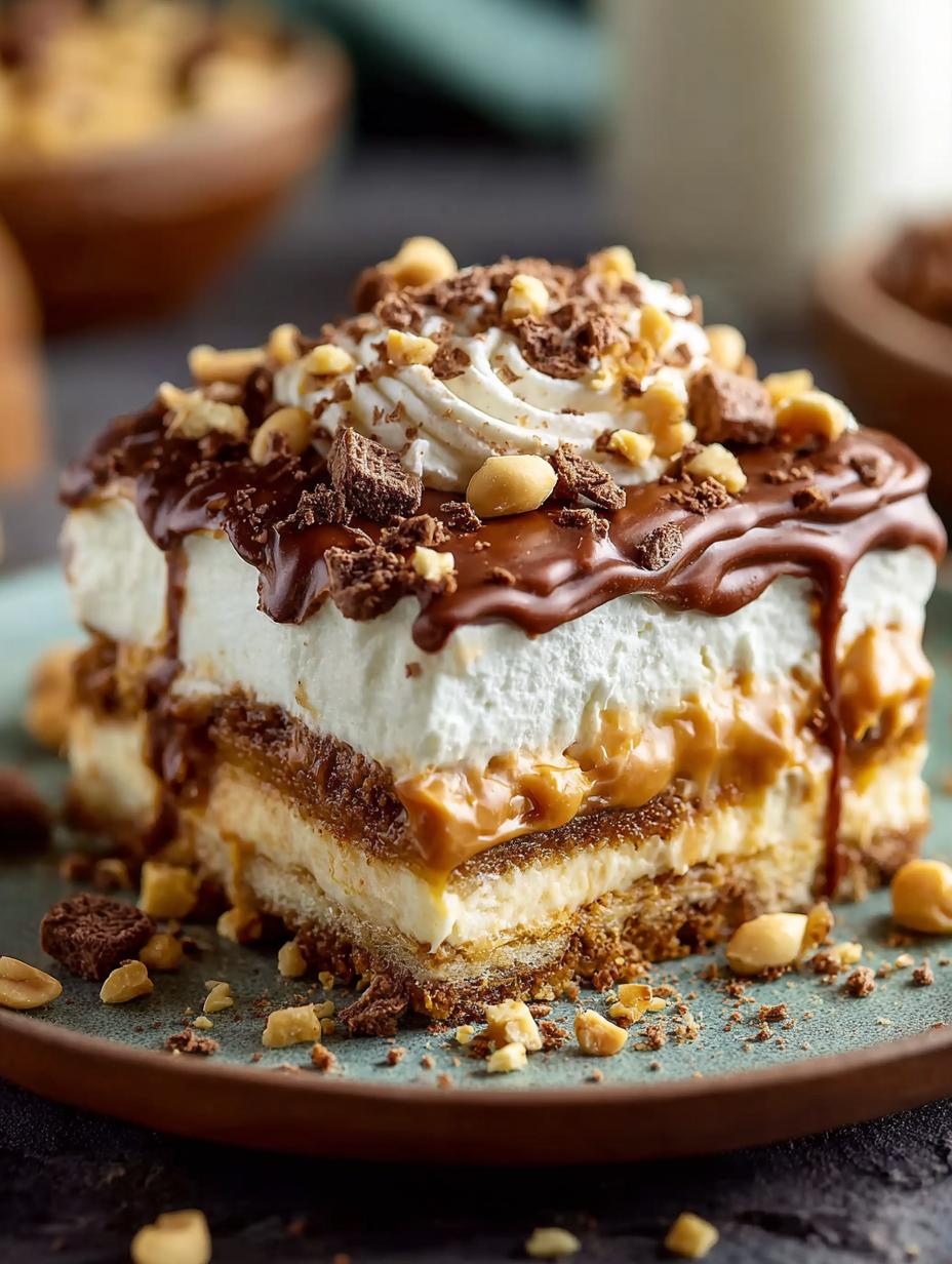 Bake Peanut Butter Lasagna