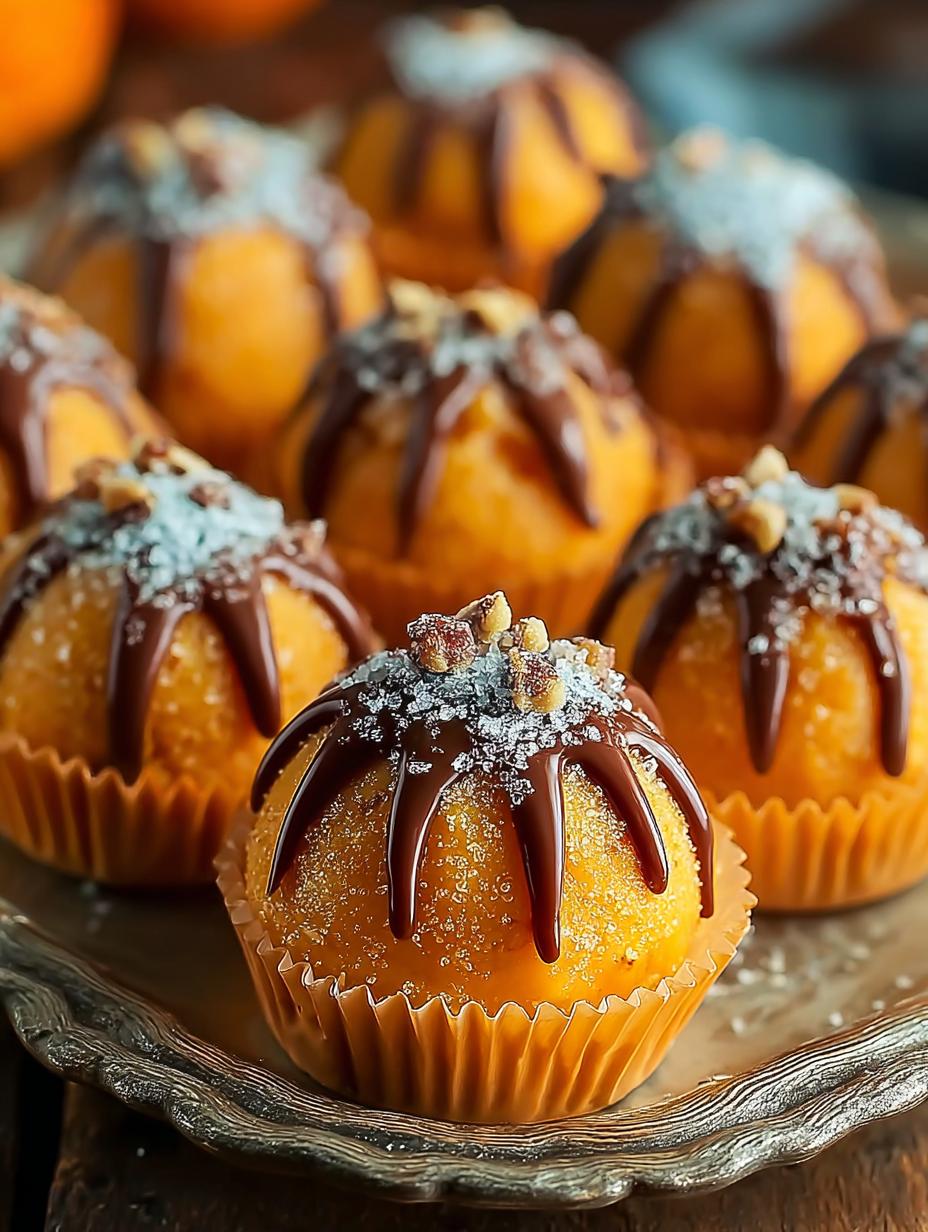 Bake Pumpkin Cheesecake Truffles