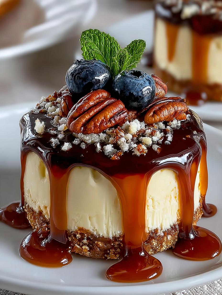 Bake Turtle Mini Cheesecake