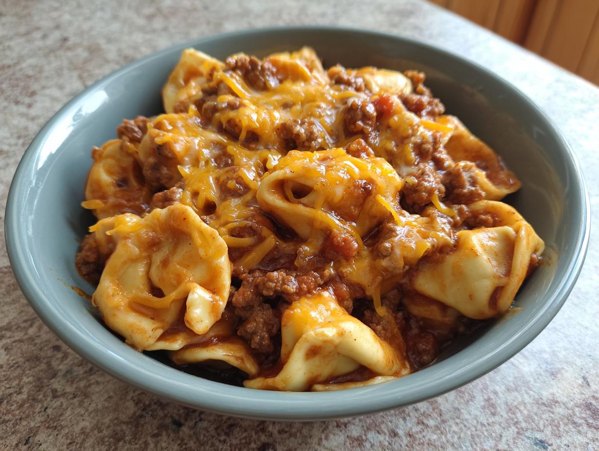 Beef Enchilada Tortellini