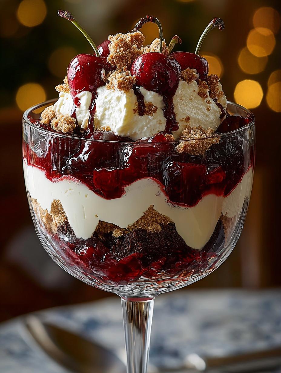Black Forest Trifle For