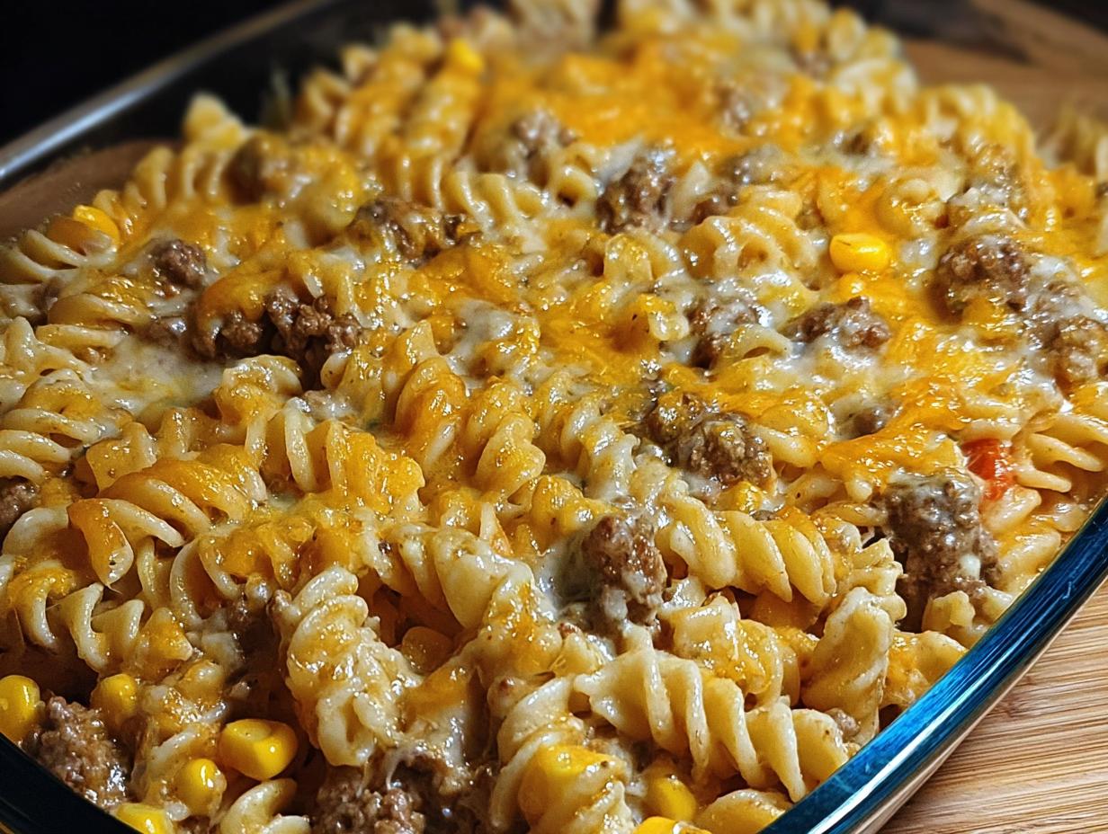 Cheesy Ranch Rotini Bake