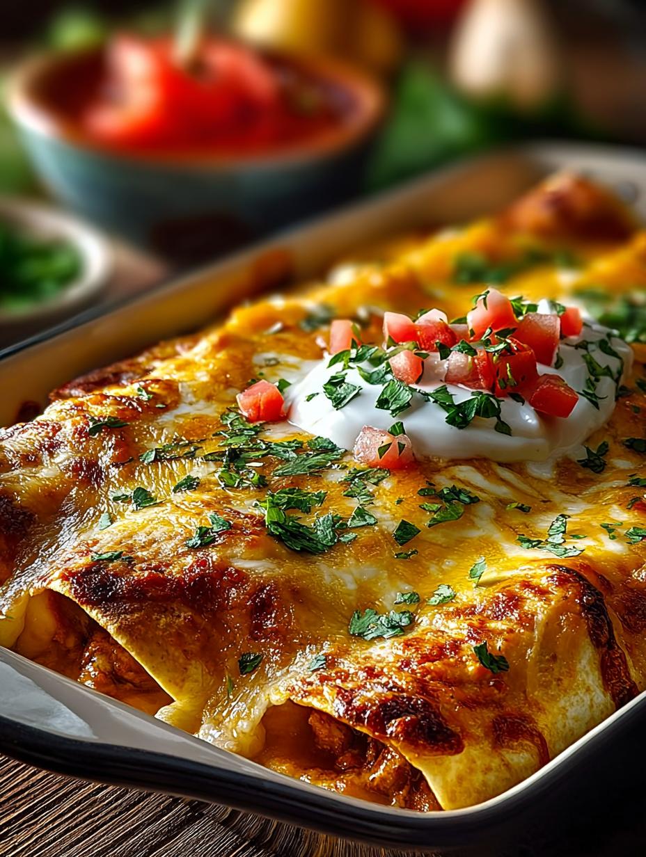 Chicken Enchiladas with Creamy Sauce: 5 Irresistible Tips 4 Chicken Enchiladas with Creamy Sauce: 5 Irresistible Tips - Chicken Enchiladas with Creamy - main visual representation