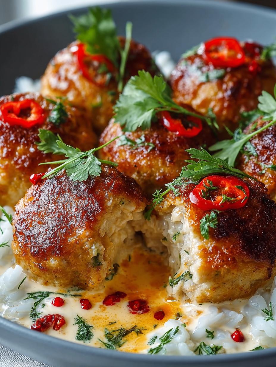 Coconut Chicken Meatballs in 40 Minutes of Pure Delight 4 Coconut Chicken Meatballs in 40 Minutes of Pure Delight - Coconut Chicken Meatballs - main visual representation