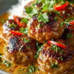 Coconut Chicken Meatballs